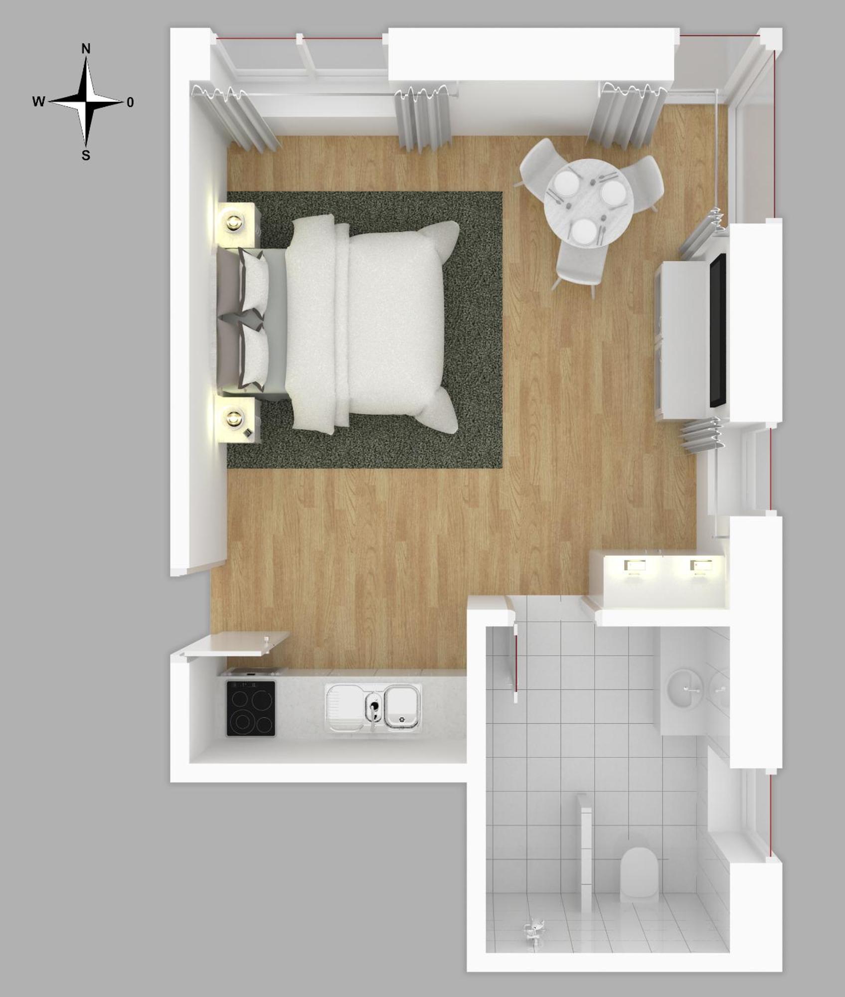 Moderne Neue Apartments Zum Wohlfuehlen Im Boardinghouse Bed & Butter Hasbergen المظهر الخارجي الصورة