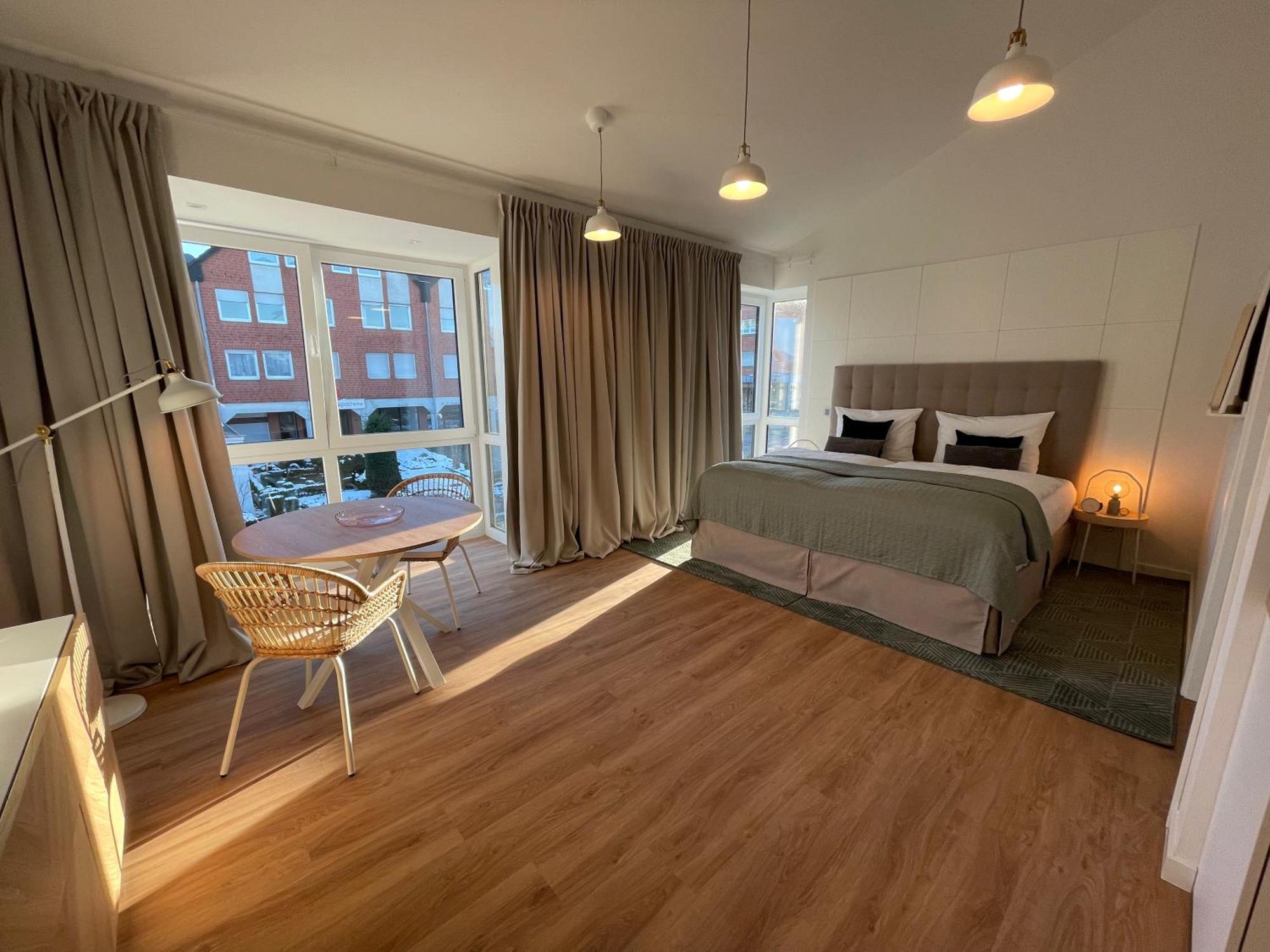Moderne Neue Apartments Zum Wohlfuehlen Im Boardinghouse Bed & Butter Hasbergen المظهر الخارجي الصورة