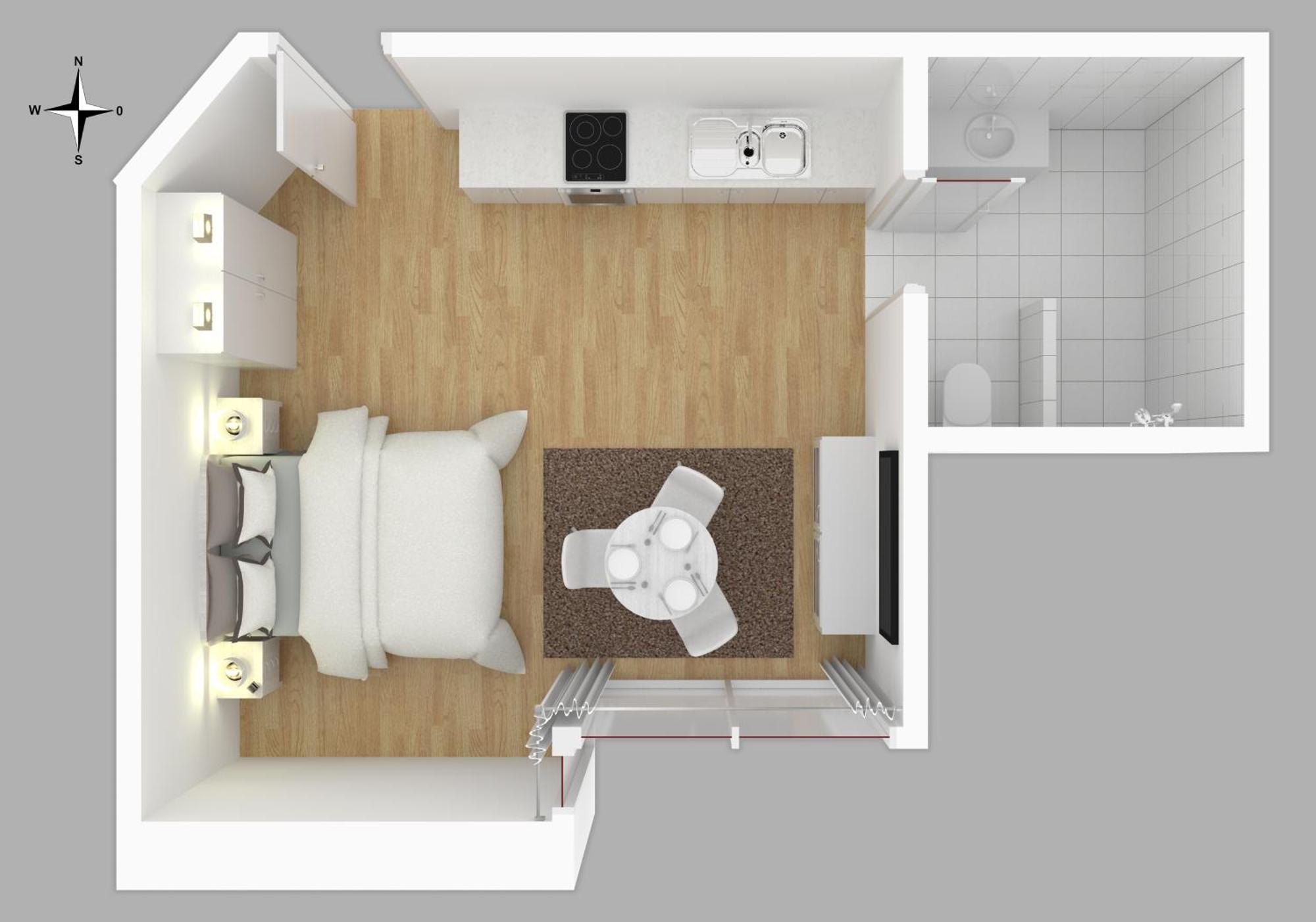 Moderne Neue Apartments Zum Wohlfuehlen Im Boardinghouse Bed & Butter Hasbergen المظهر الخارجي الصورة