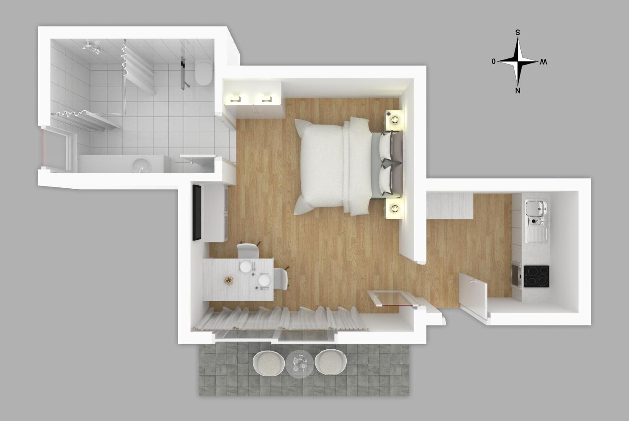 Moderne Neue Apartments Zum Wohlfuehlen Im Boardinghouse Bed & Butter Hasbergen المظهر الخارجي الصورة